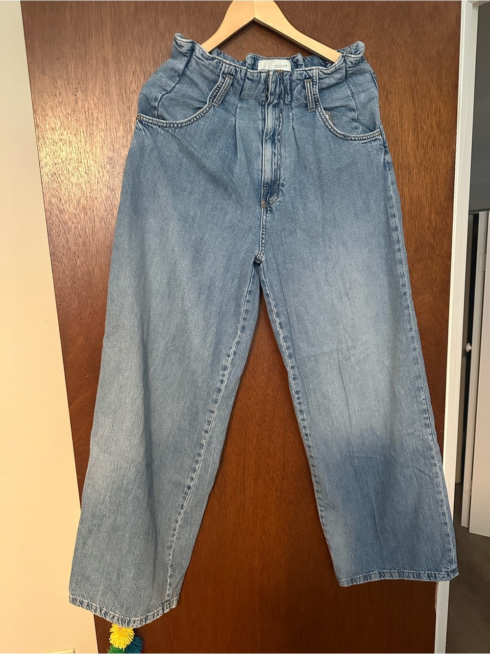 ZARA High Waisted Baggy Jeans